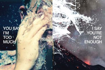 Estrons You Say I'm not enough I say you're too much album review