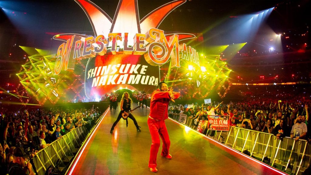 Shinsuke Nakamura - WrestleMania entrances 